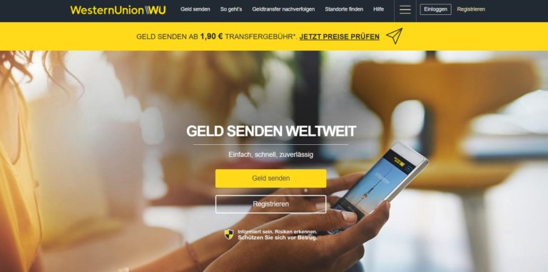 Western Union Erfahrungen » 2024 Geld Ins Ausland überweisen!