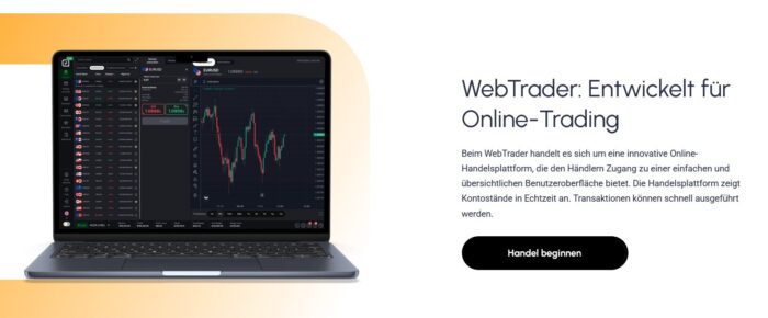 WebTrader Handelsplattform SmartSTP